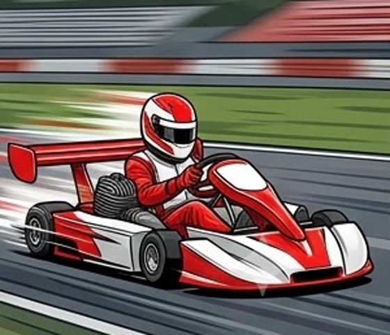 Superkart class kart